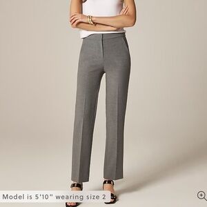 J.Crew Kate straight-leg pant in four-season stretch